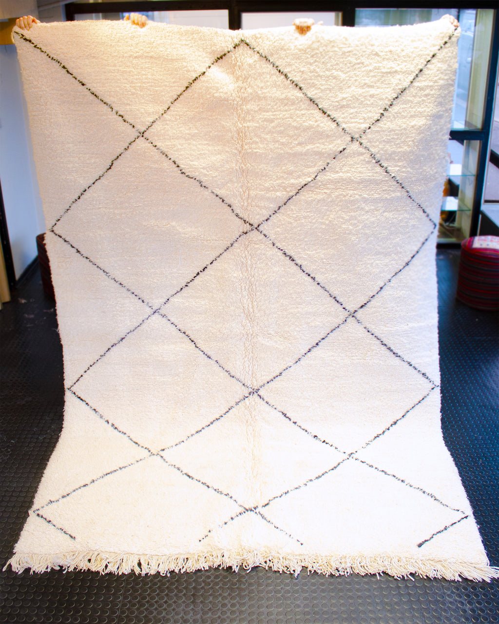 Beni Ouarain talonpoika villamatto 300cm x 200cm