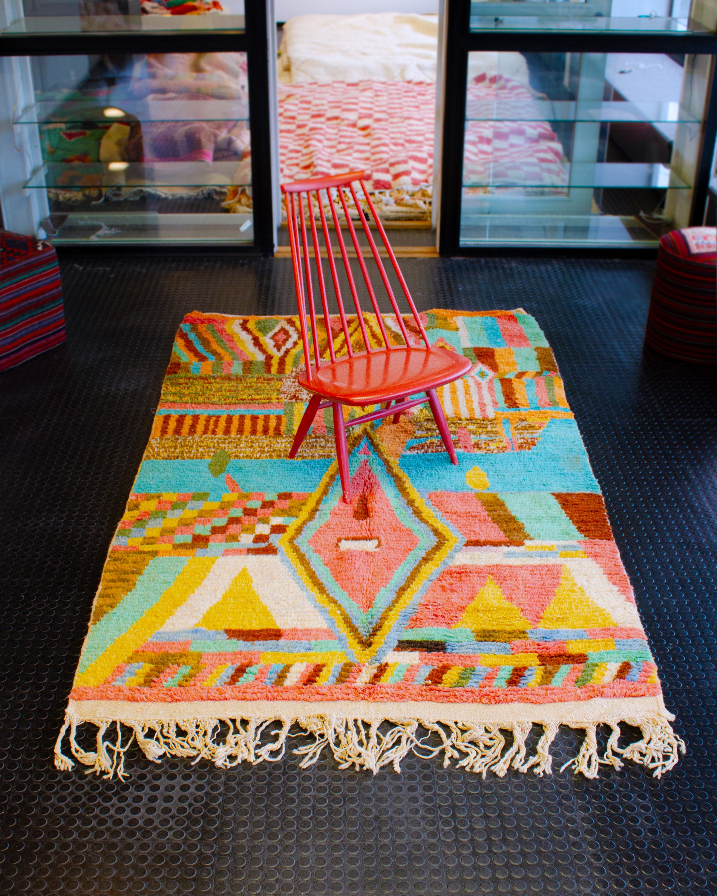 Itämainen matto moderni sisustus 