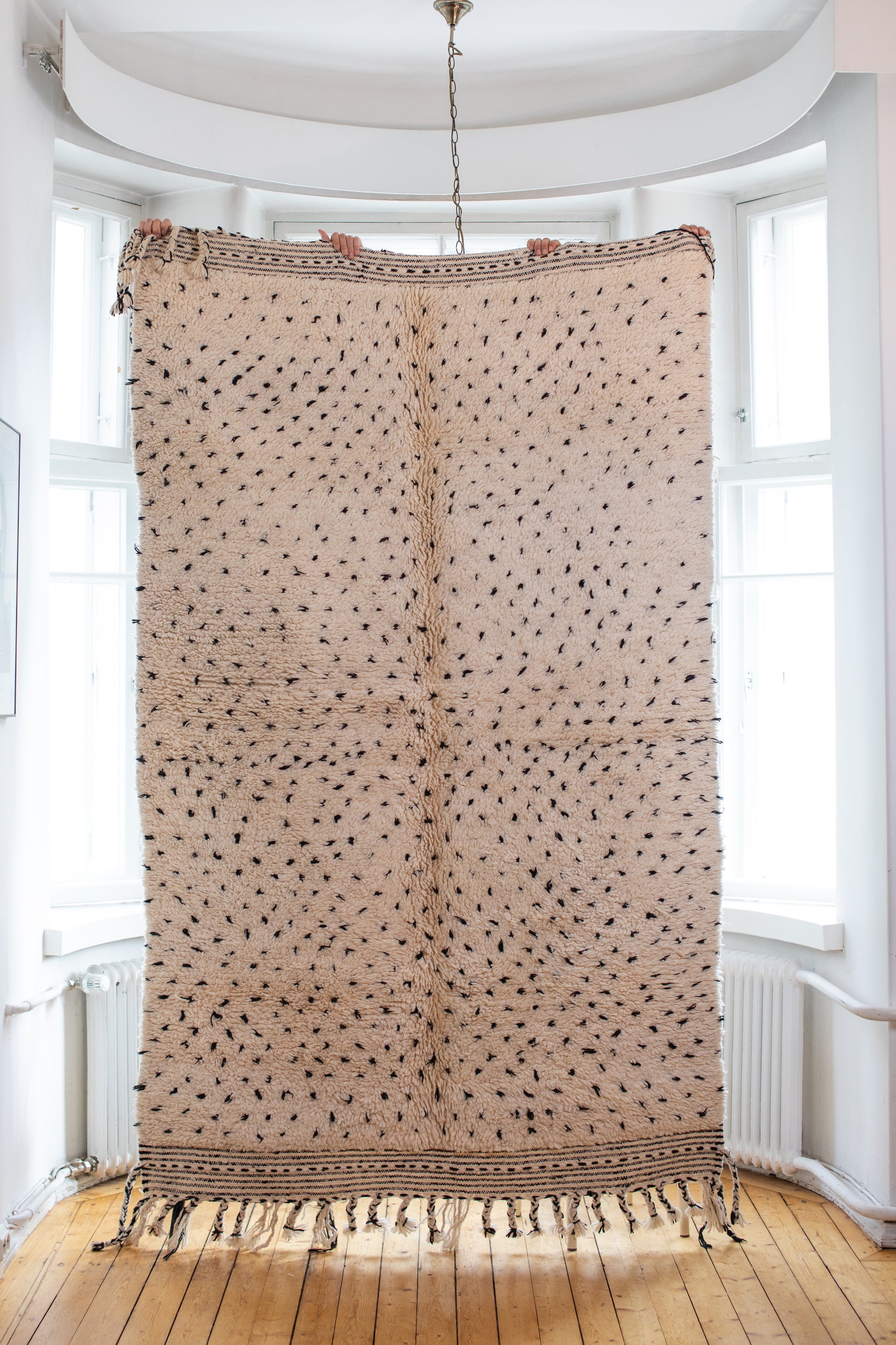 Marokkolainen Beni Ourain villamatto 250cm x 150 cm