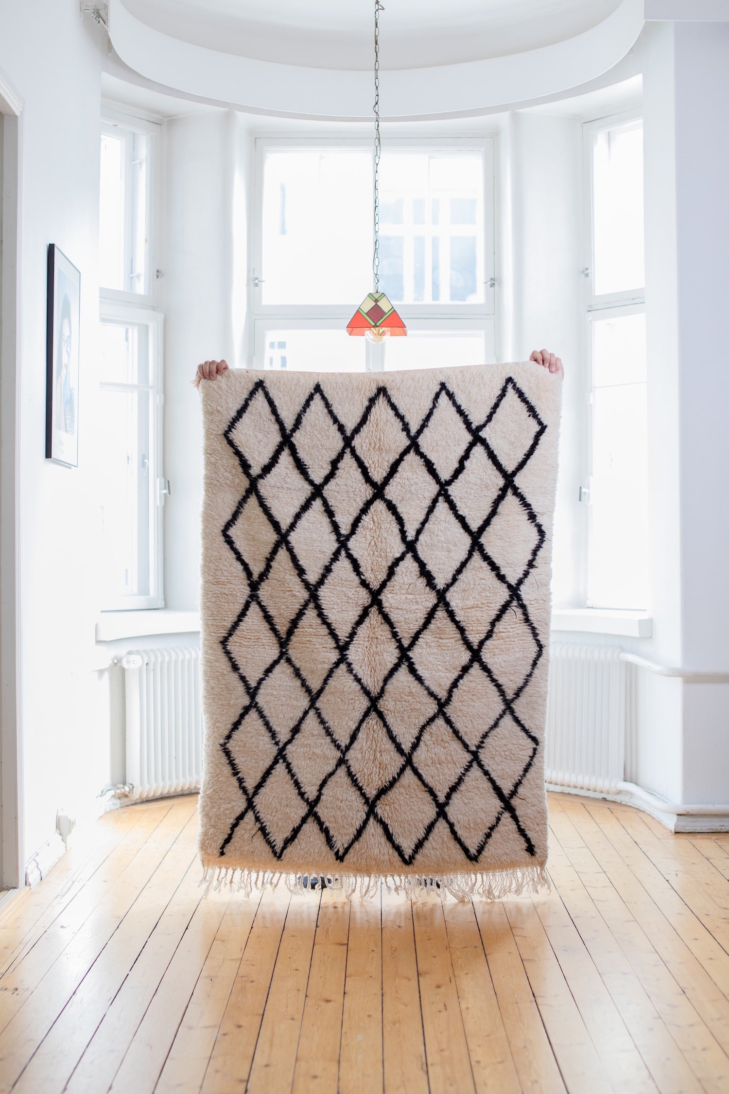 Beni Ourain villamatto<br>150cm x 110cm