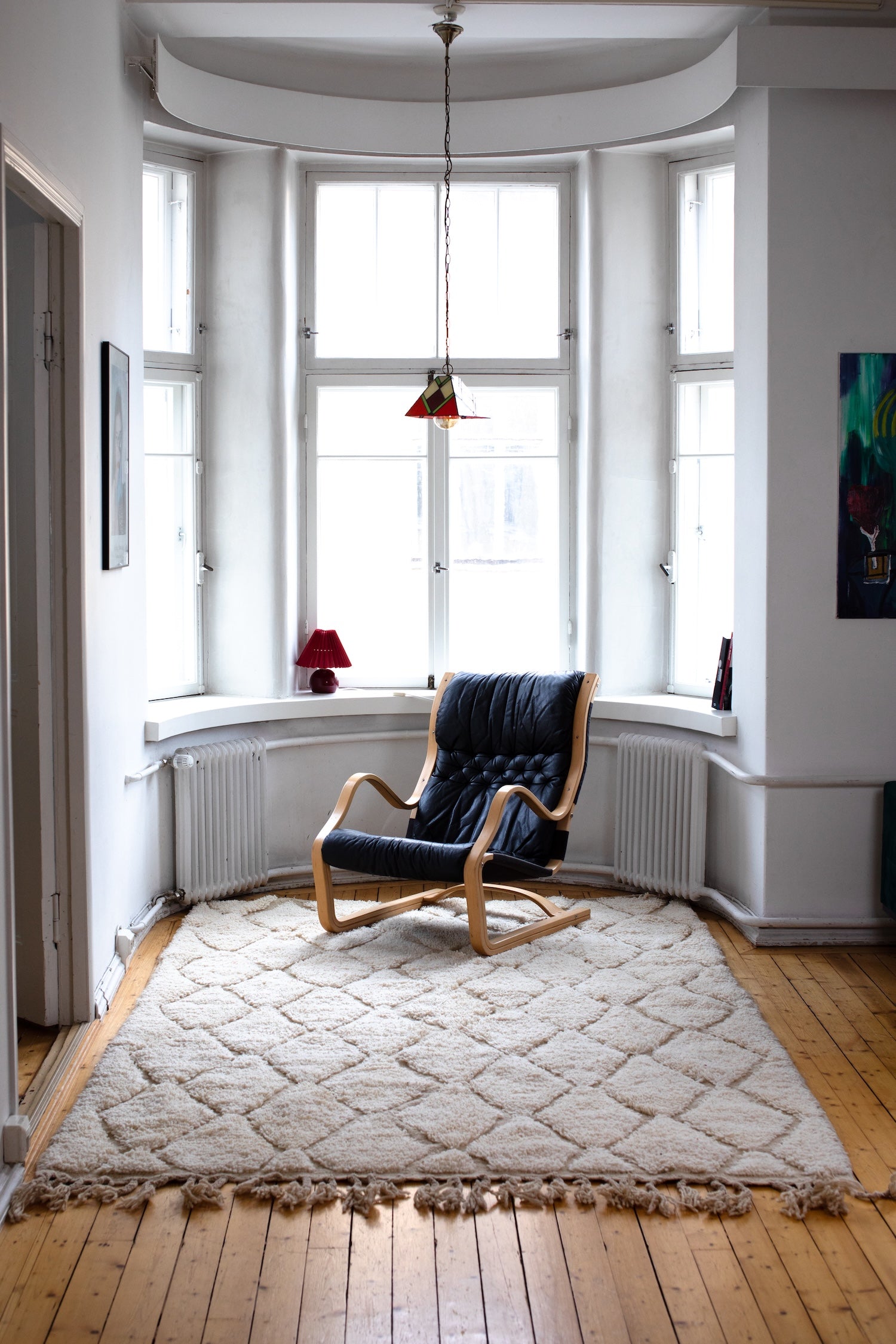 Valkoinen Beni Ourain<br>300cm x 200cm
