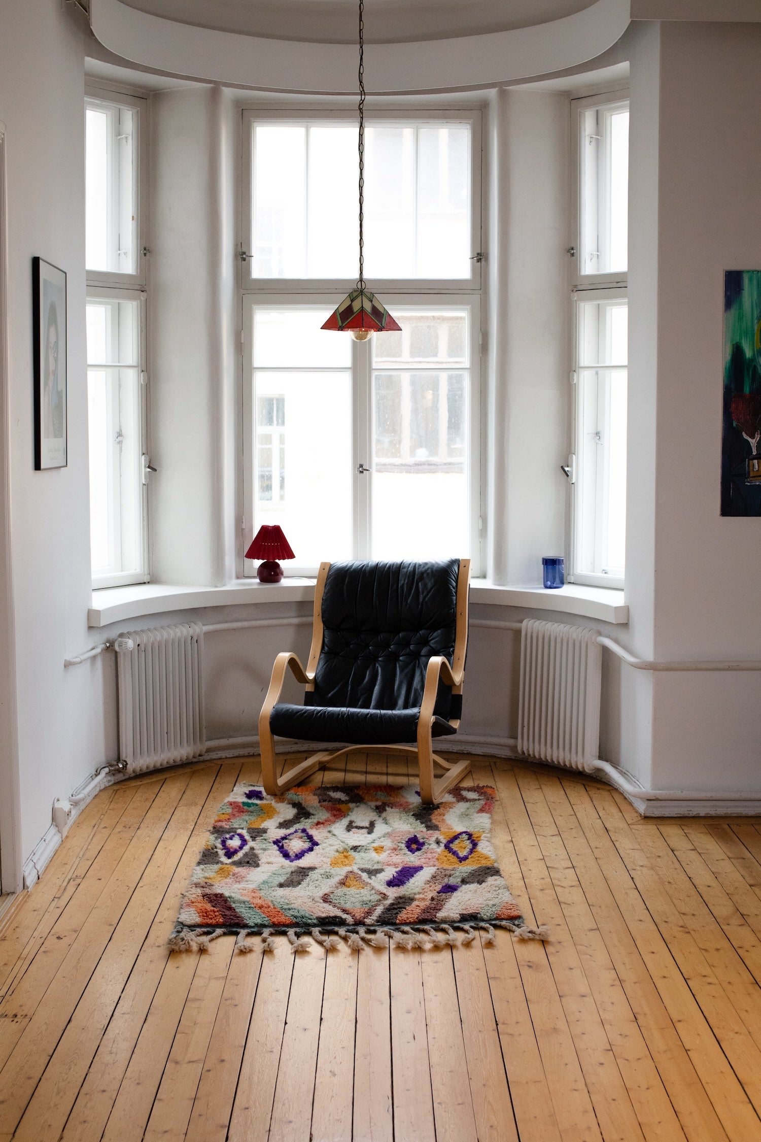 Marokkolainen villamatto<br>155cm x 105cm