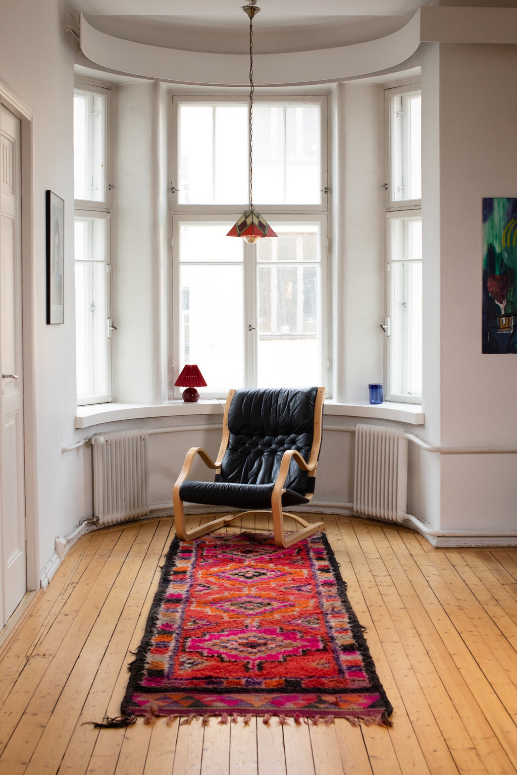 Vintage Marokkolainen villamatto<br>310cm x 100cm