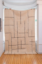 Beni Ourain valkoinen villamatto<br>300cm x 200cm