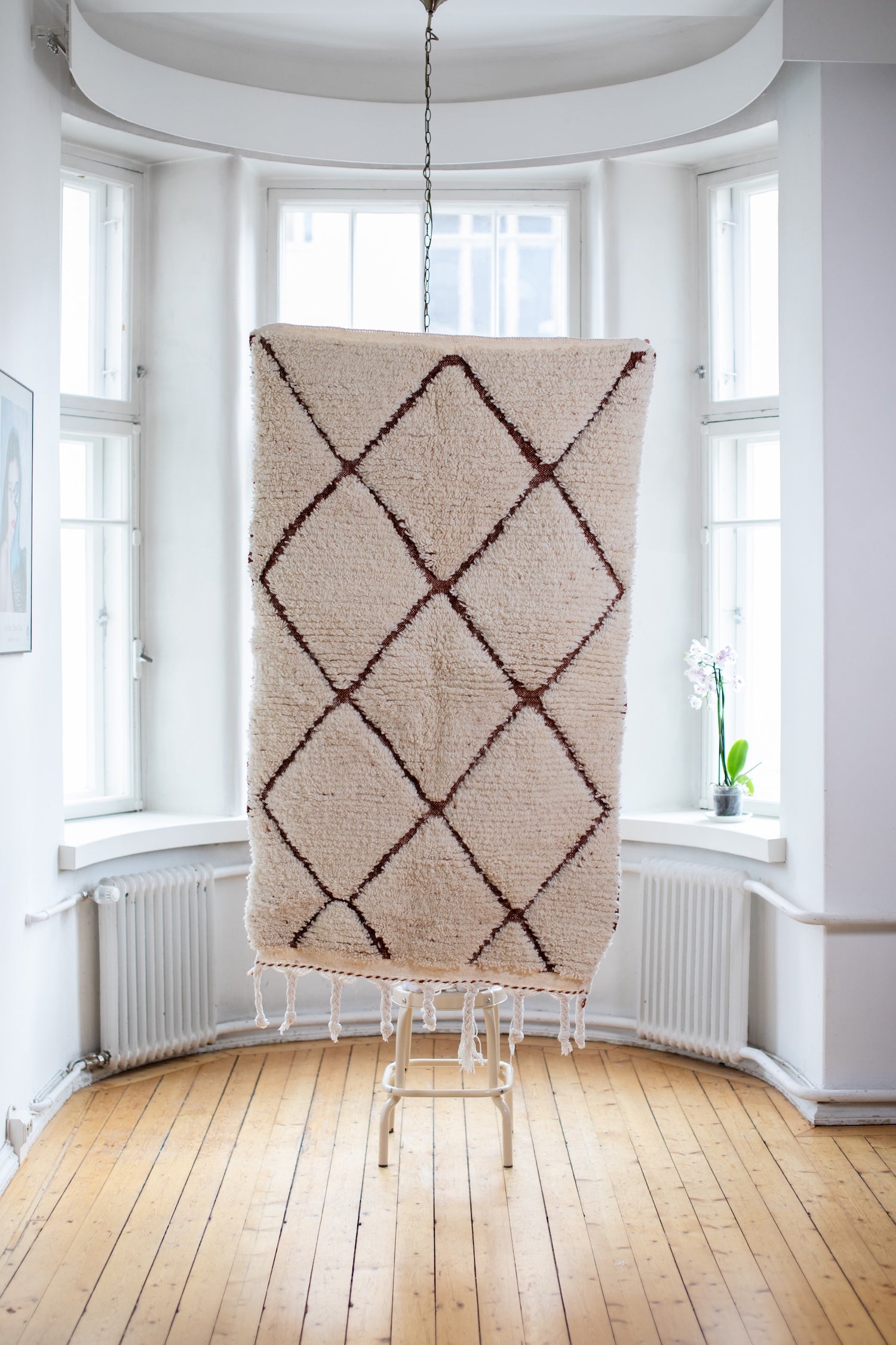 Beni Ourain villamatto<br>160cm x 105cm