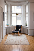 Marokkolainen Beni Ourain villamatto<br>250cm x 150cm