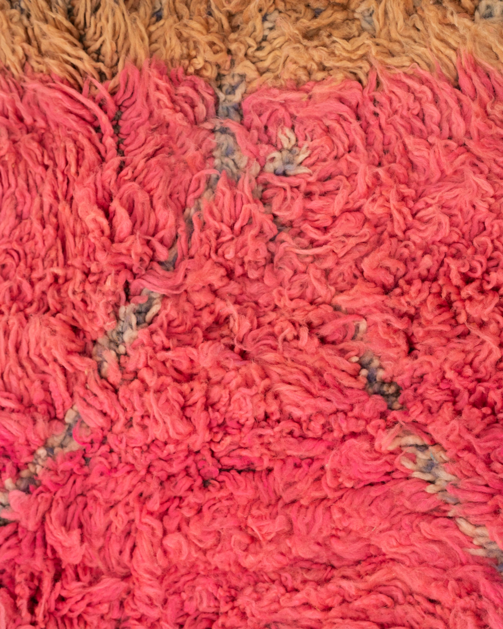 Vintage Marokkolainen Villamatto