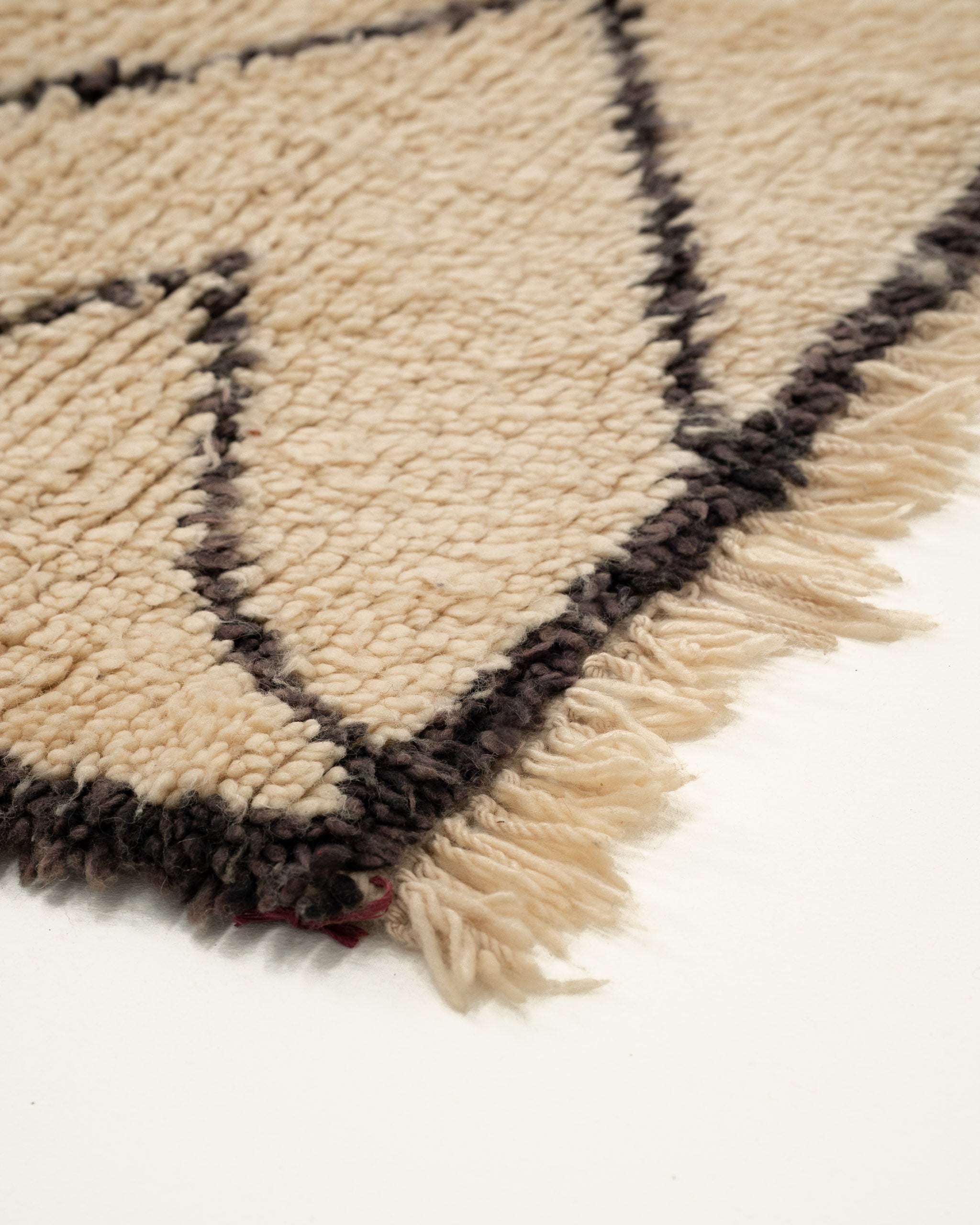 Vintage Beni Ouarain villamatto 273/148cm