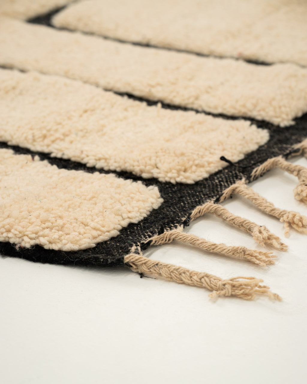 Beni Ouarain matto mustavalkoinen 300/200cm