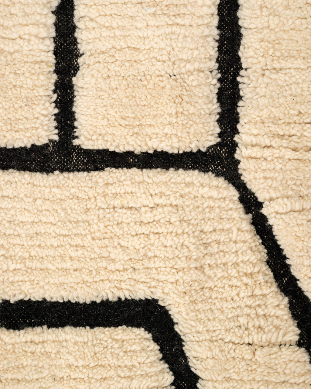 Beni Ouarain matto mustavalkoinen 300/200cm