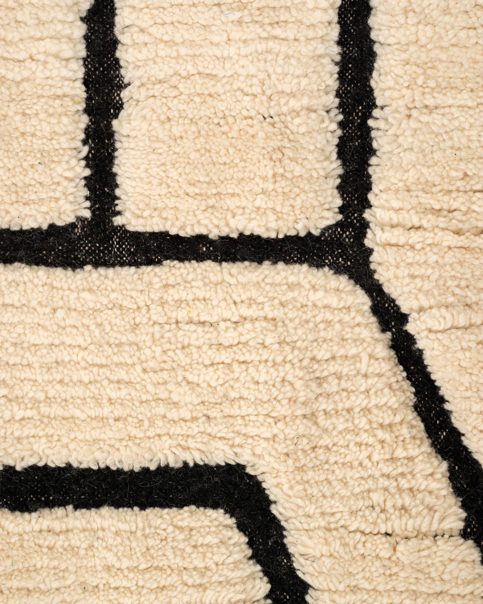 Beni Ouarain matto mustavalkoinen 300/200cm