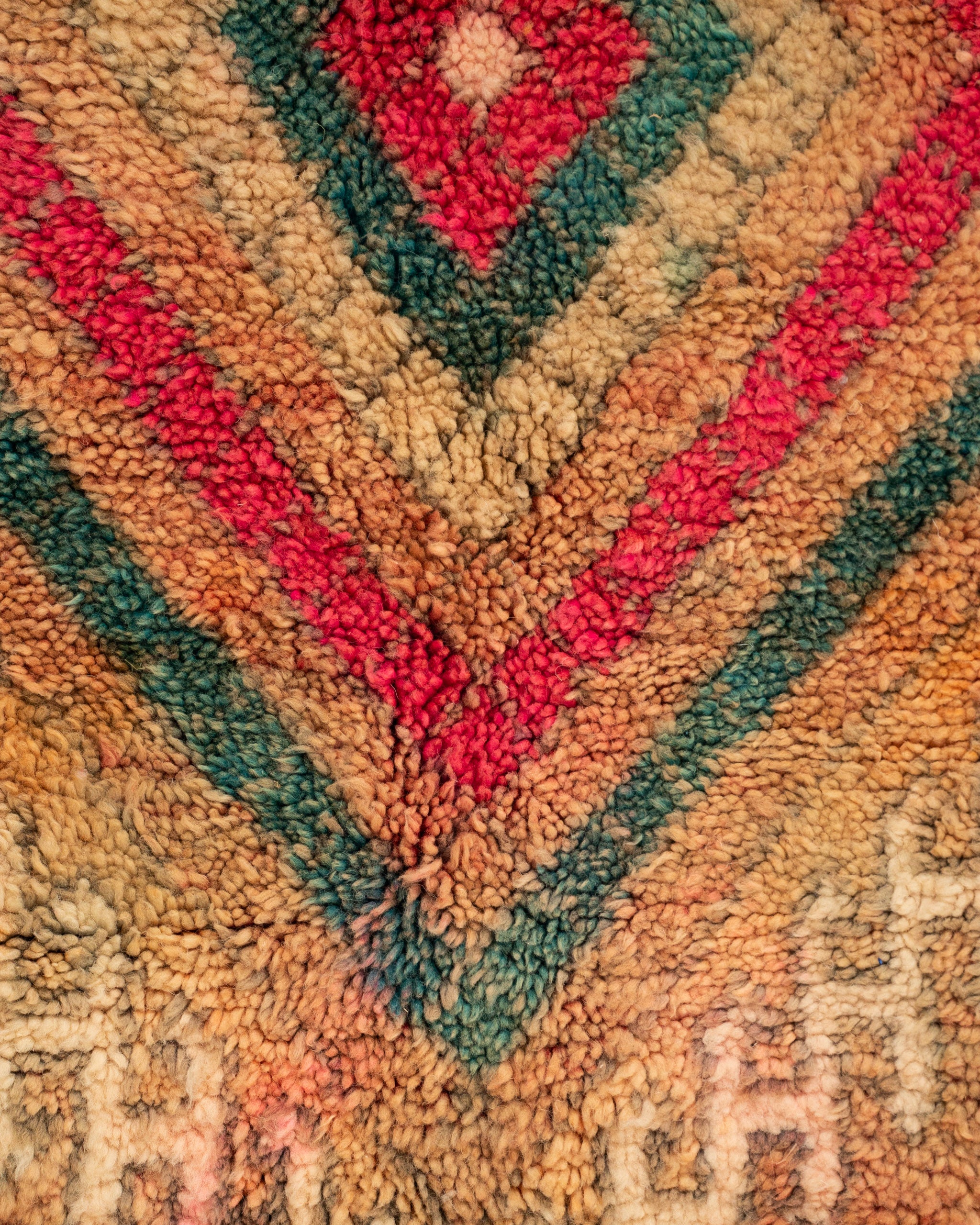 Vintage Marokkolainen villamatto 332/202cm