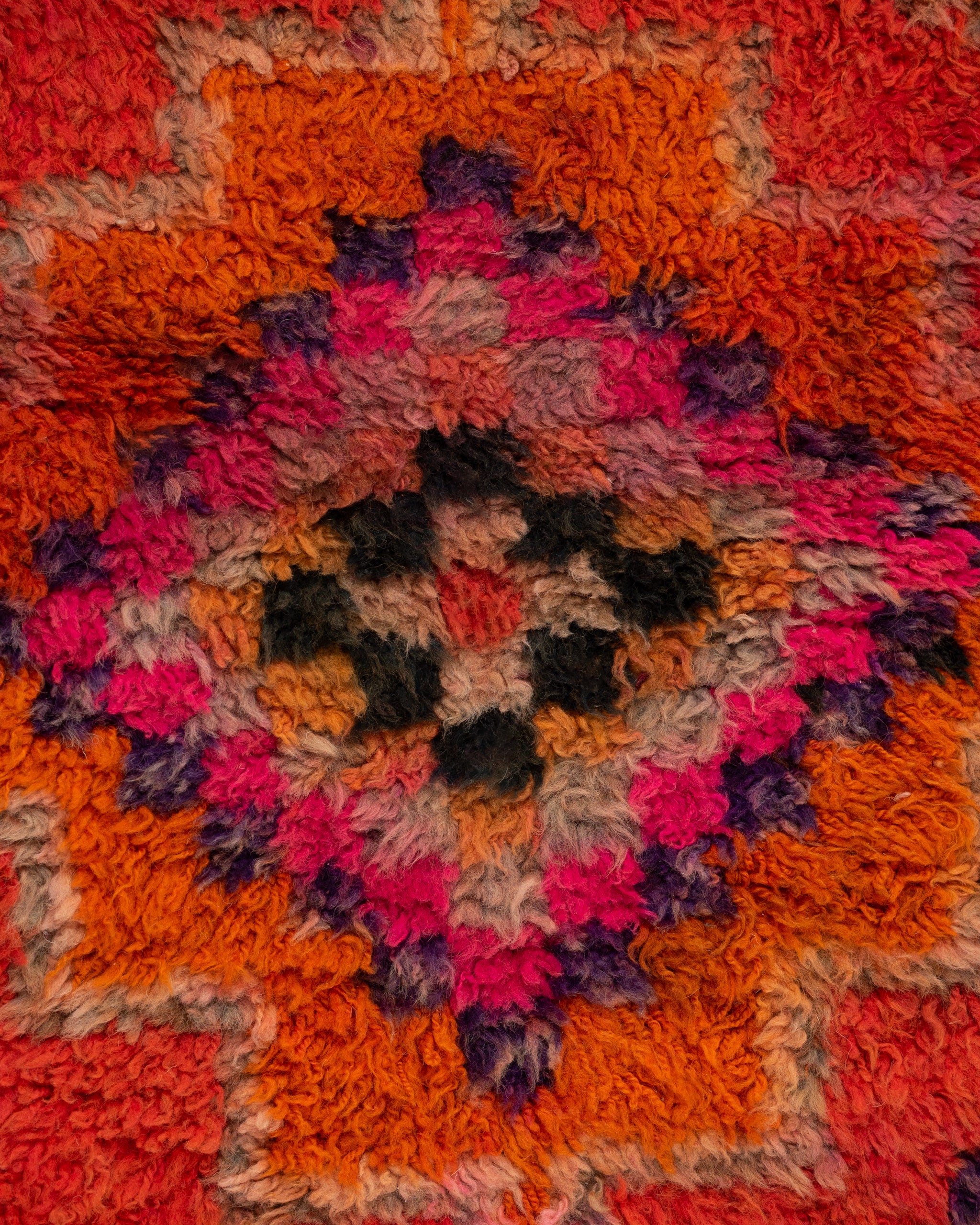 Vintage Marokkolainen villamatto 310cm x 100cm