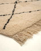 marokkolainen Beni Ouarain villamatto 150/100cm