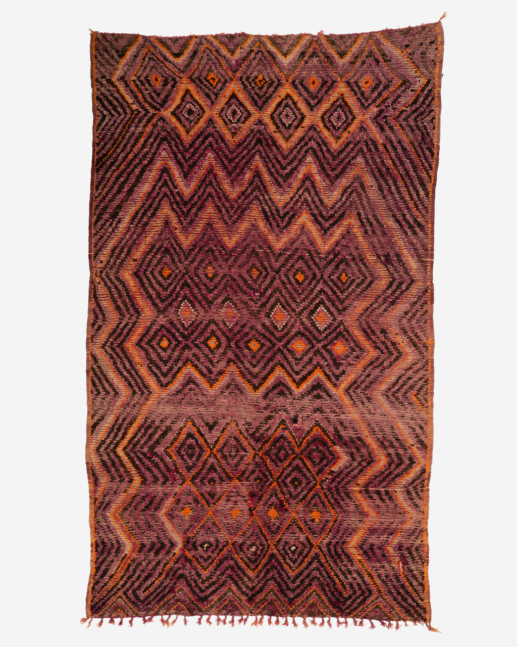 Vintage Marokkolainen Villamatto 374/200