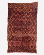 Vintage Marokkolainen Villamatto 374/200