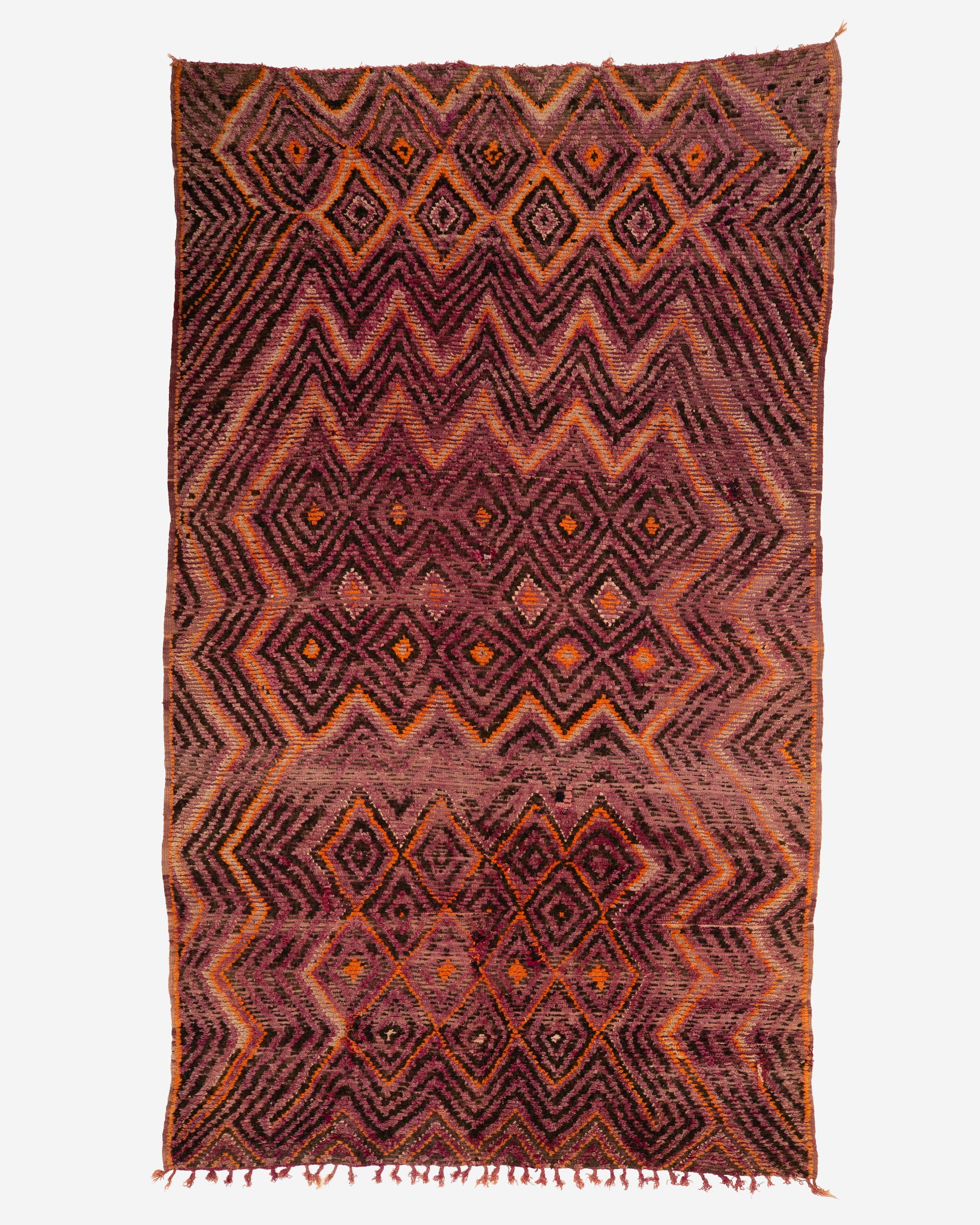 Vintage Marokkolainen Villamatto 374/200