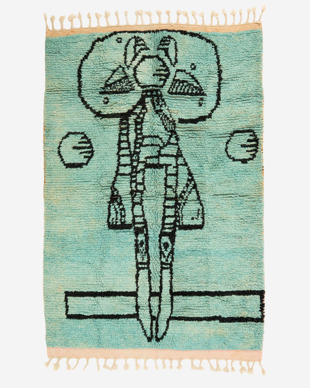 Marokkolainen Boujaad villamatto 266/180cm