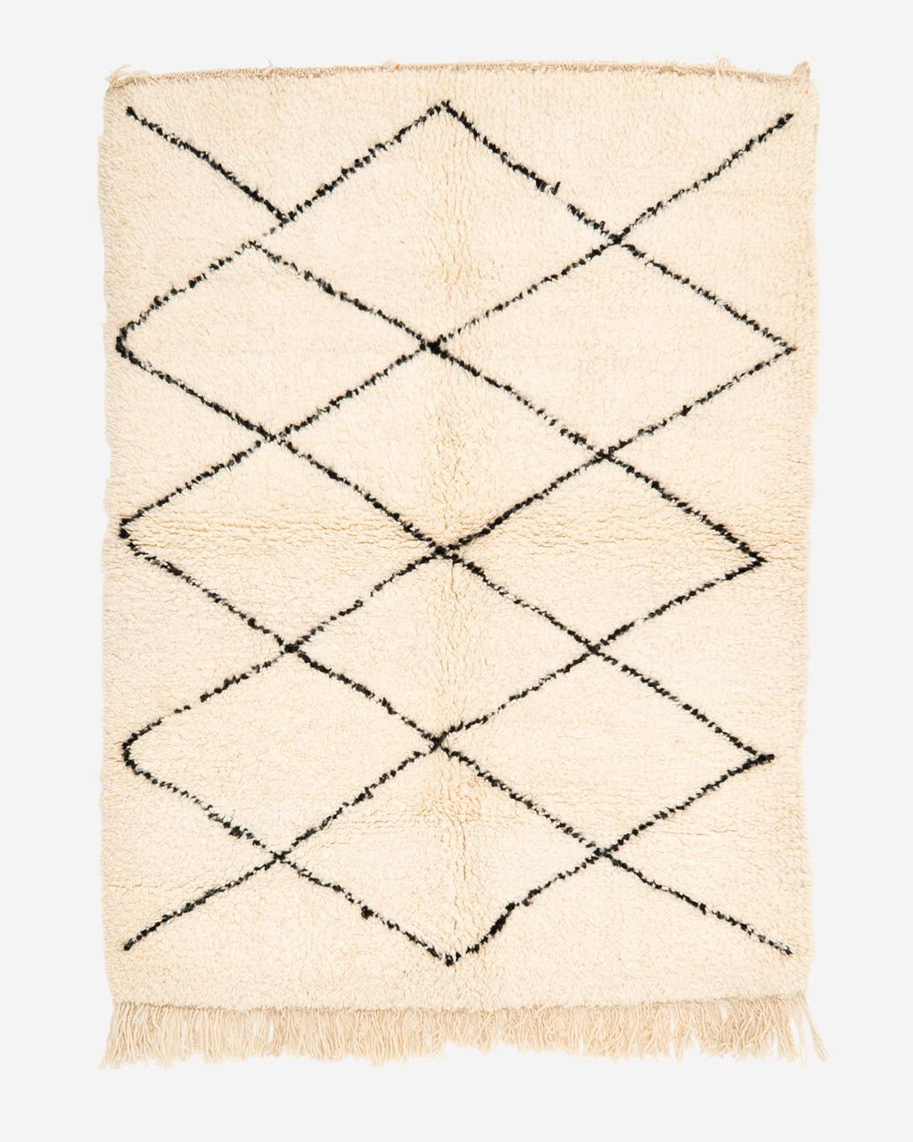 marokkolainen Beni Ouarain villamatto 150/100cm