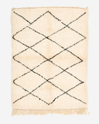 marokkolainen Beni Ouarain villamatto 150/100cm