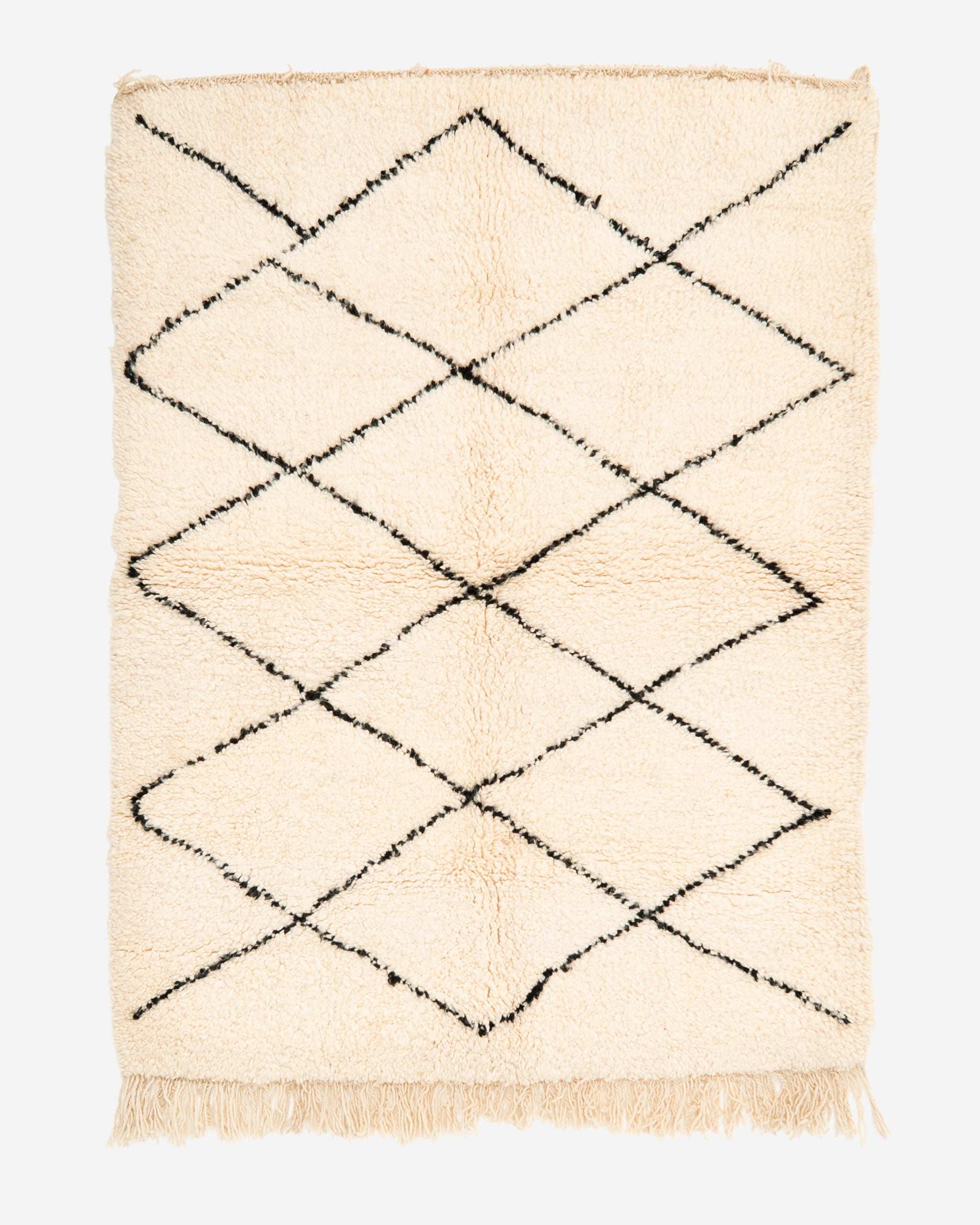 marokkolainen Beni Ouarain villamatto 150/100cm