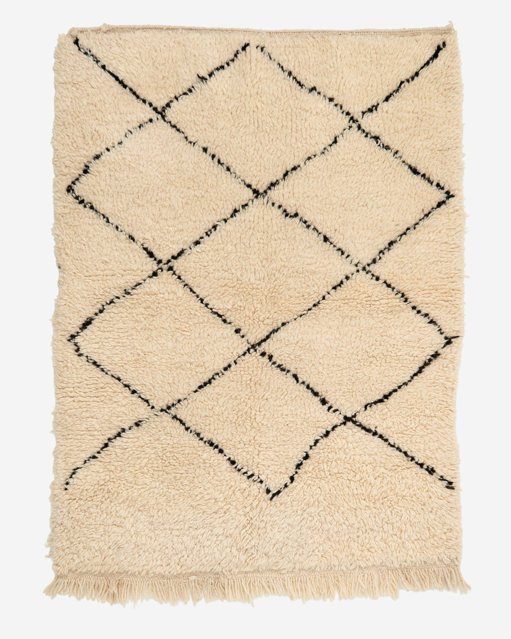 marokkolainen Beni Ouarain villamatto 150/100cm