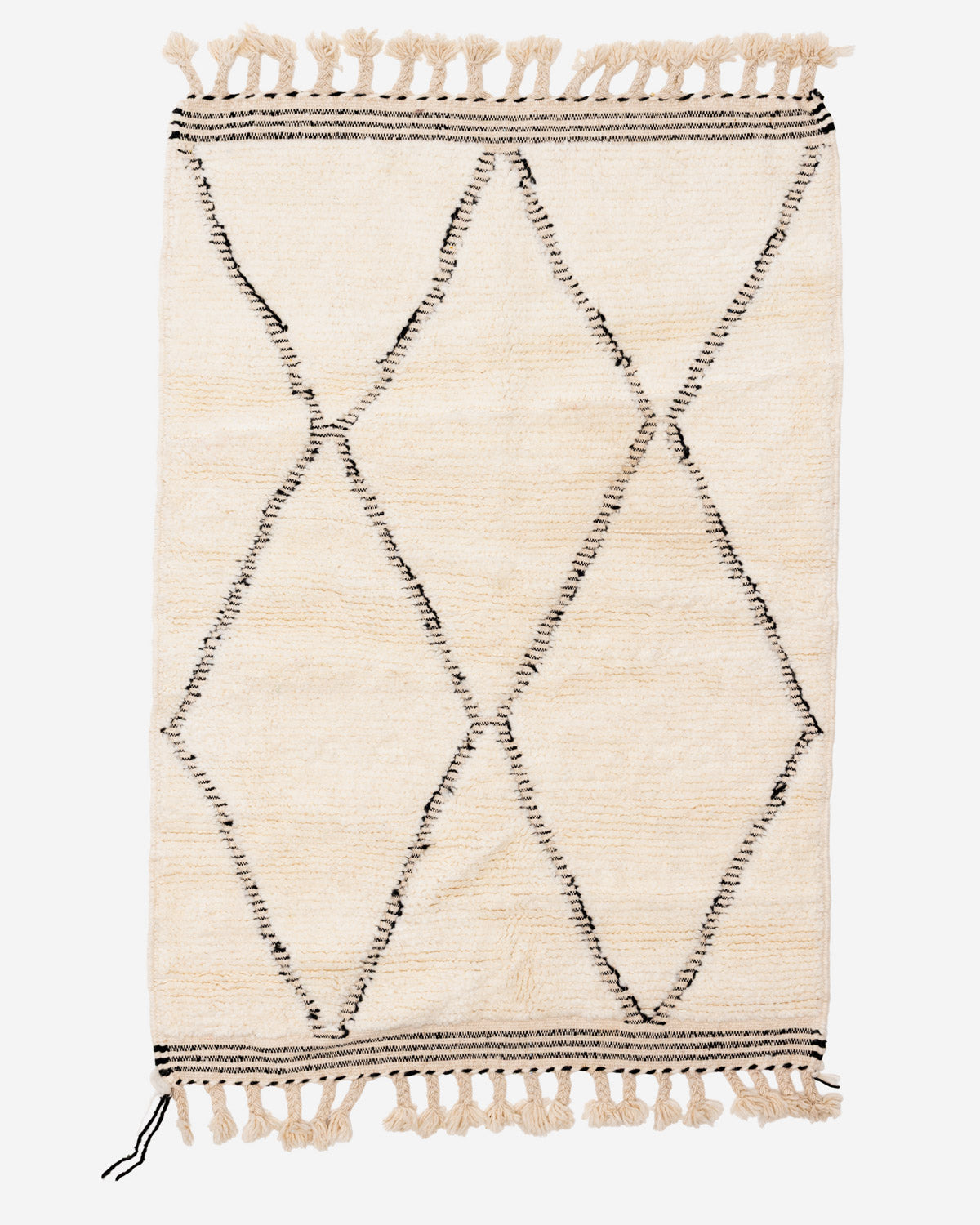Marokkolainen Beni Ouarain villamatto 155/110cm