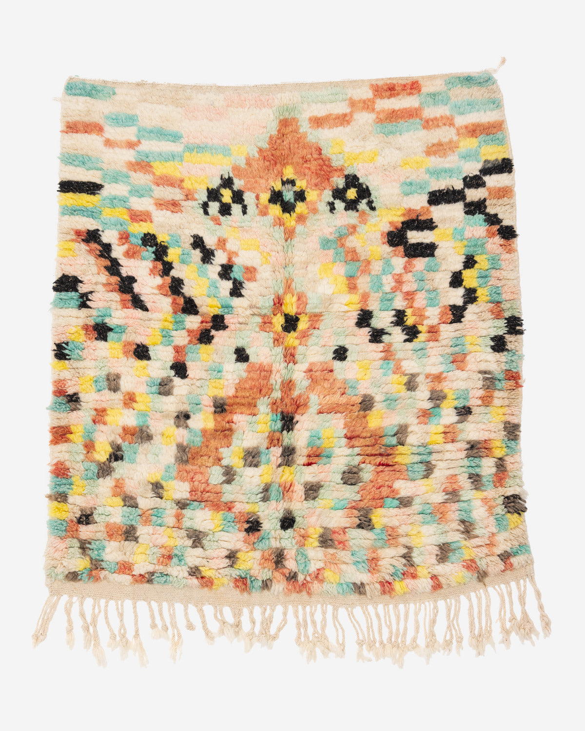 Marokkolainen villamatto 135cm x 120cm