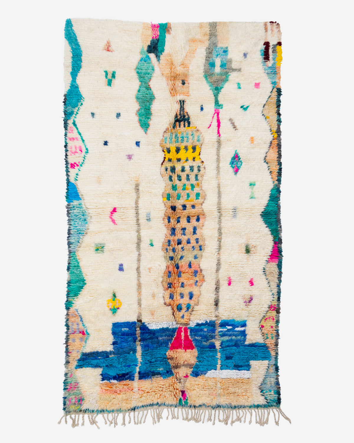 Marokkolainen Boujaad villamatto 300/190cm