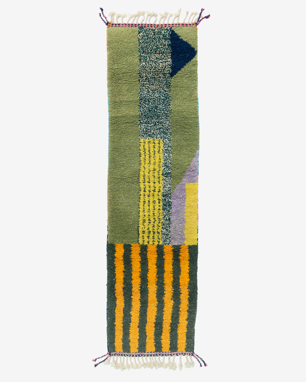 Marokkolainen käytävä villamatto n. 295/79cm