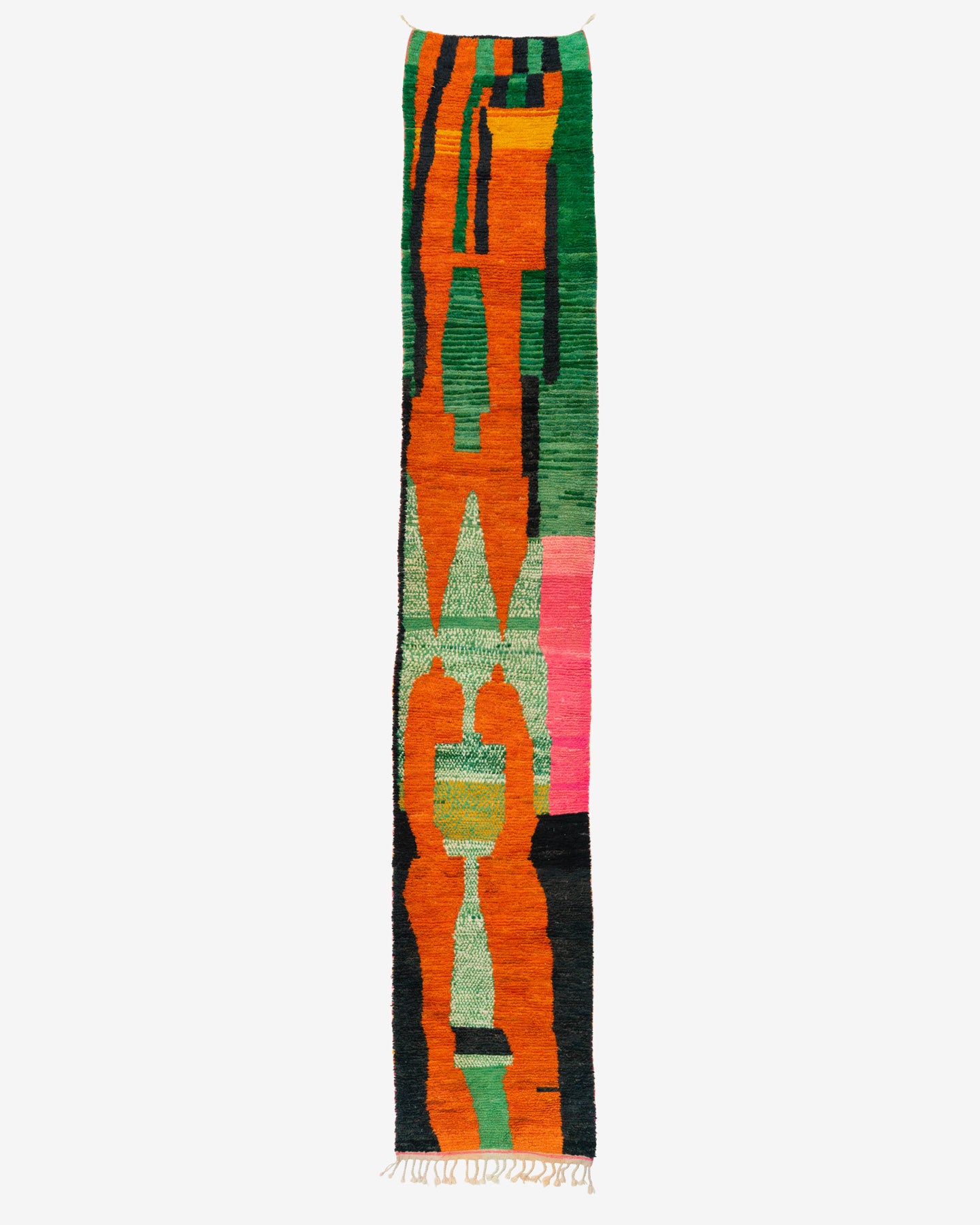Marokkolainen käytävä villamatto n. 487/89cm