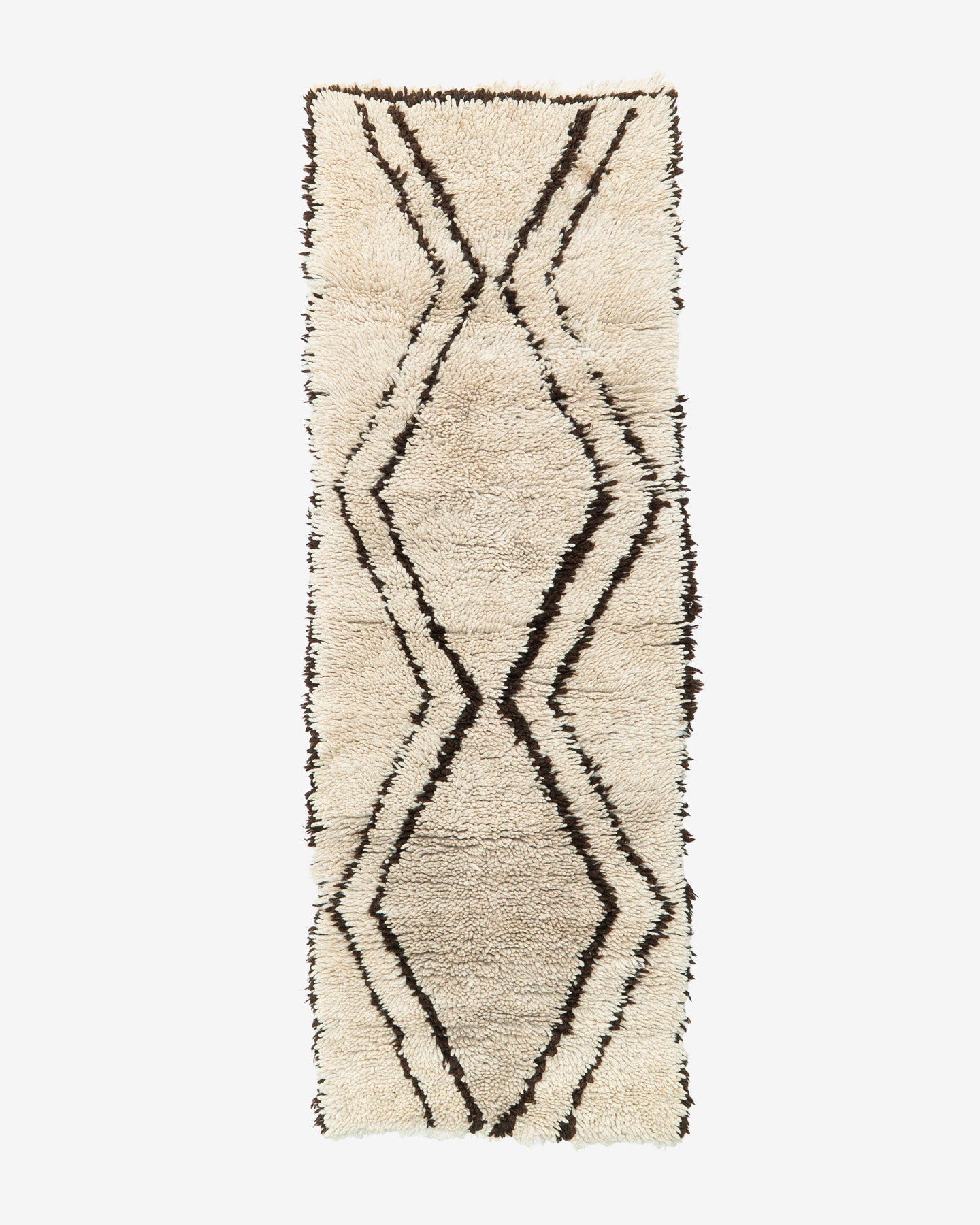 Vintage Marokkolainen villamatto 189/69cm