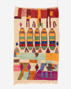 Marokkolainen villamatto 190/120cm